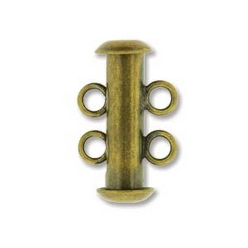 Clasp-Hook & Eye Clasp-Antique Brass-Quantity 20 -Tamara Scott Designs