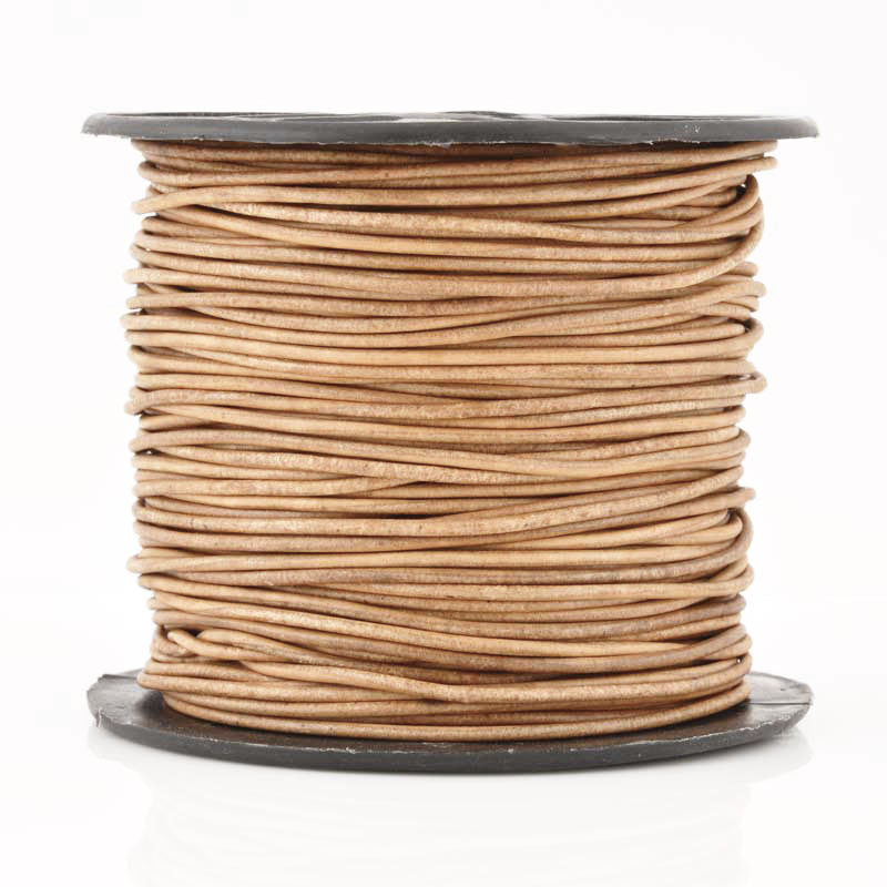 Cork cord 5 mm surface - vegan leather cords and stripes