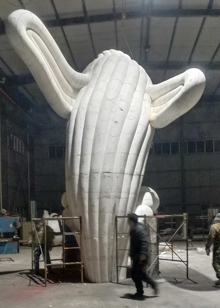 Whale public sculpture the making of sculpture prototype in foam by Ferdi B Dick 4