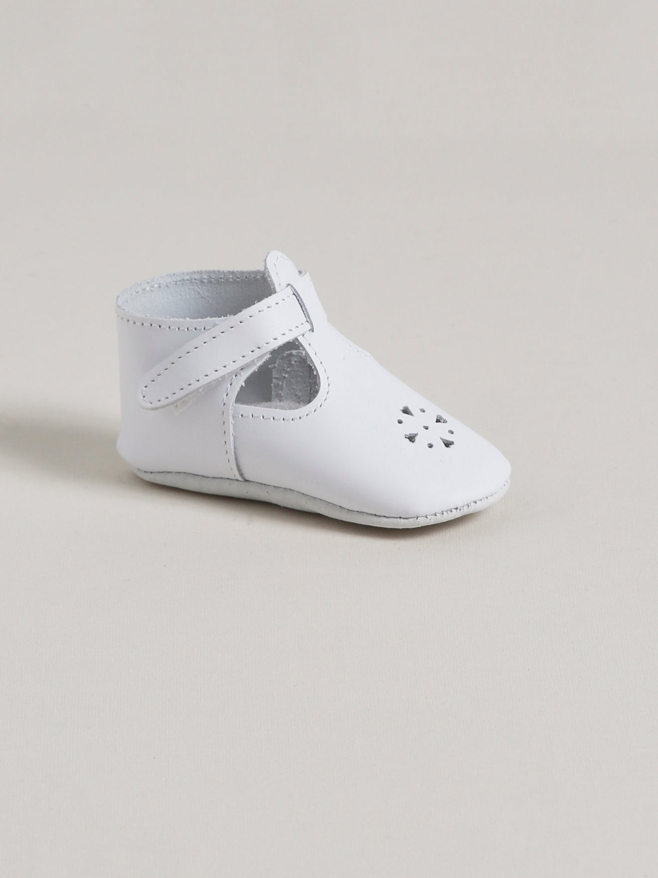 chaussons en cuir bébé - cyrillus x le petit-fils du cordonnier