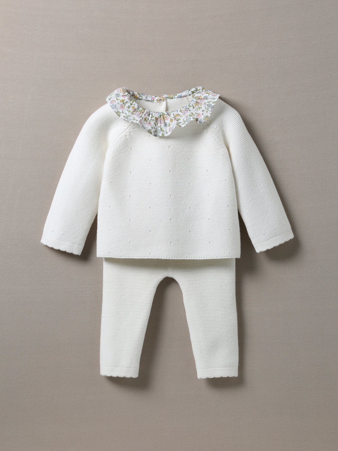 Body bébé mixte unisexe en jersey coton blanc brodé Ourson gris fabriqué au  Portugal