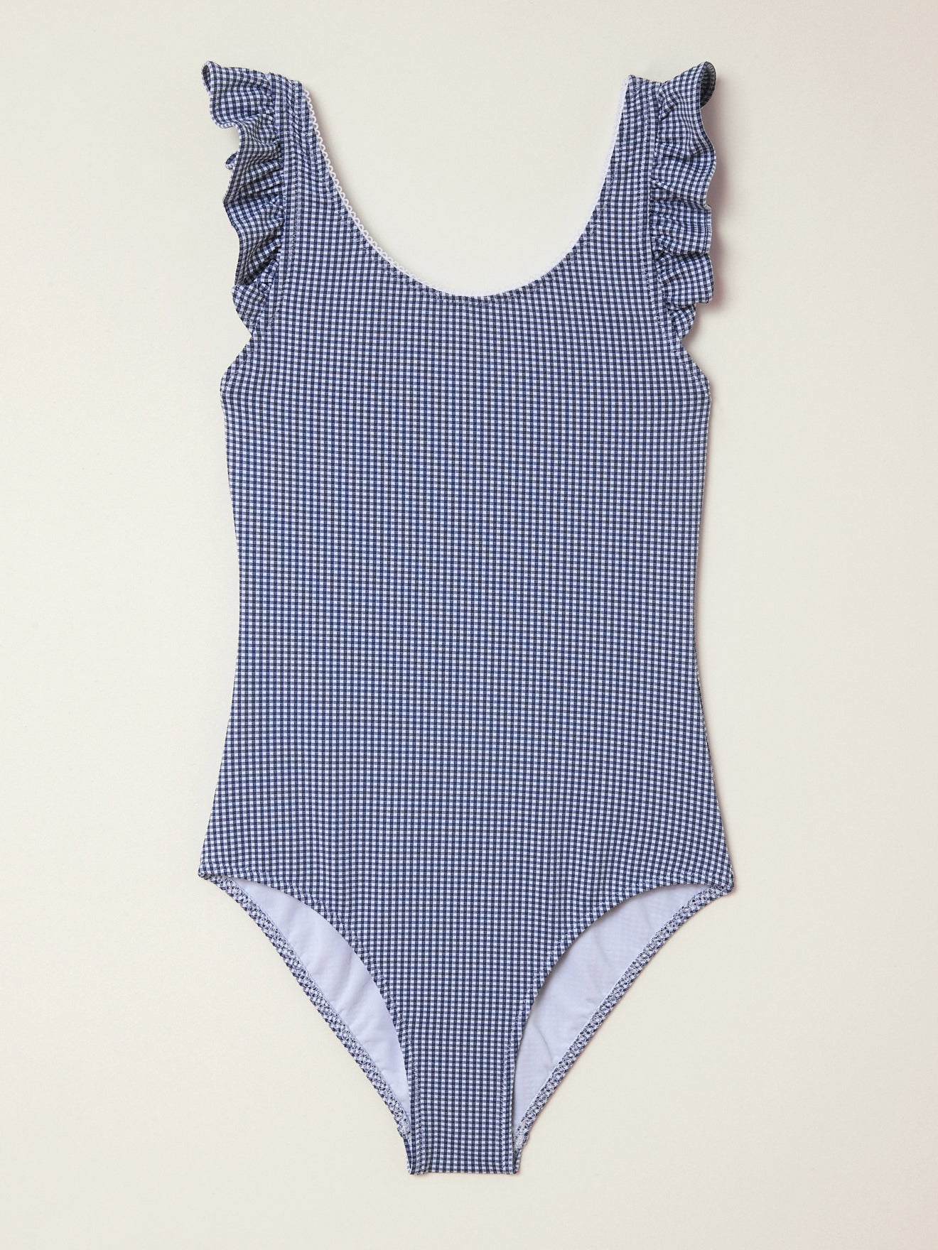 maillot de bain 1 pièce vichy fille