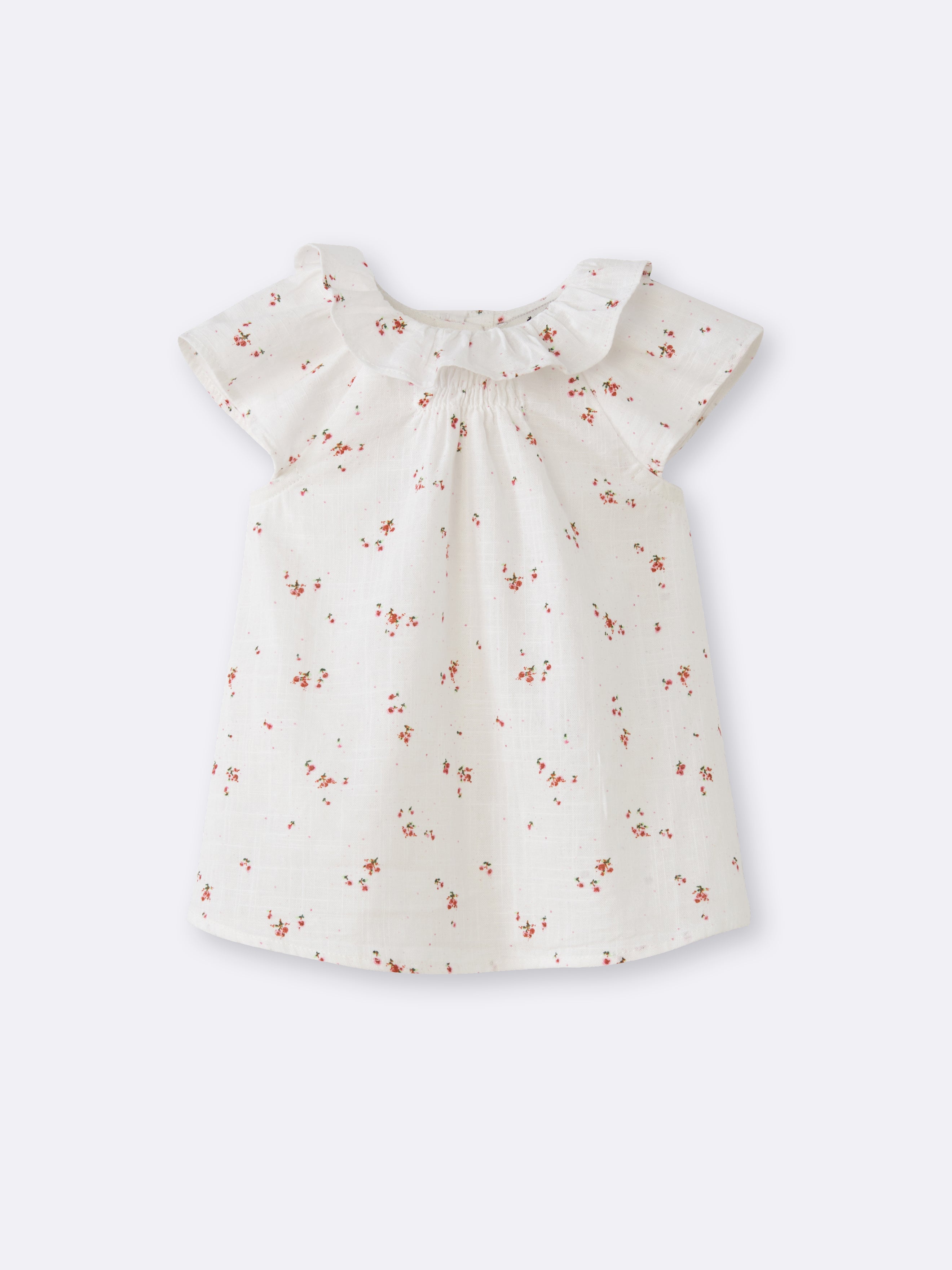 Blouse Bébé en lin et coton