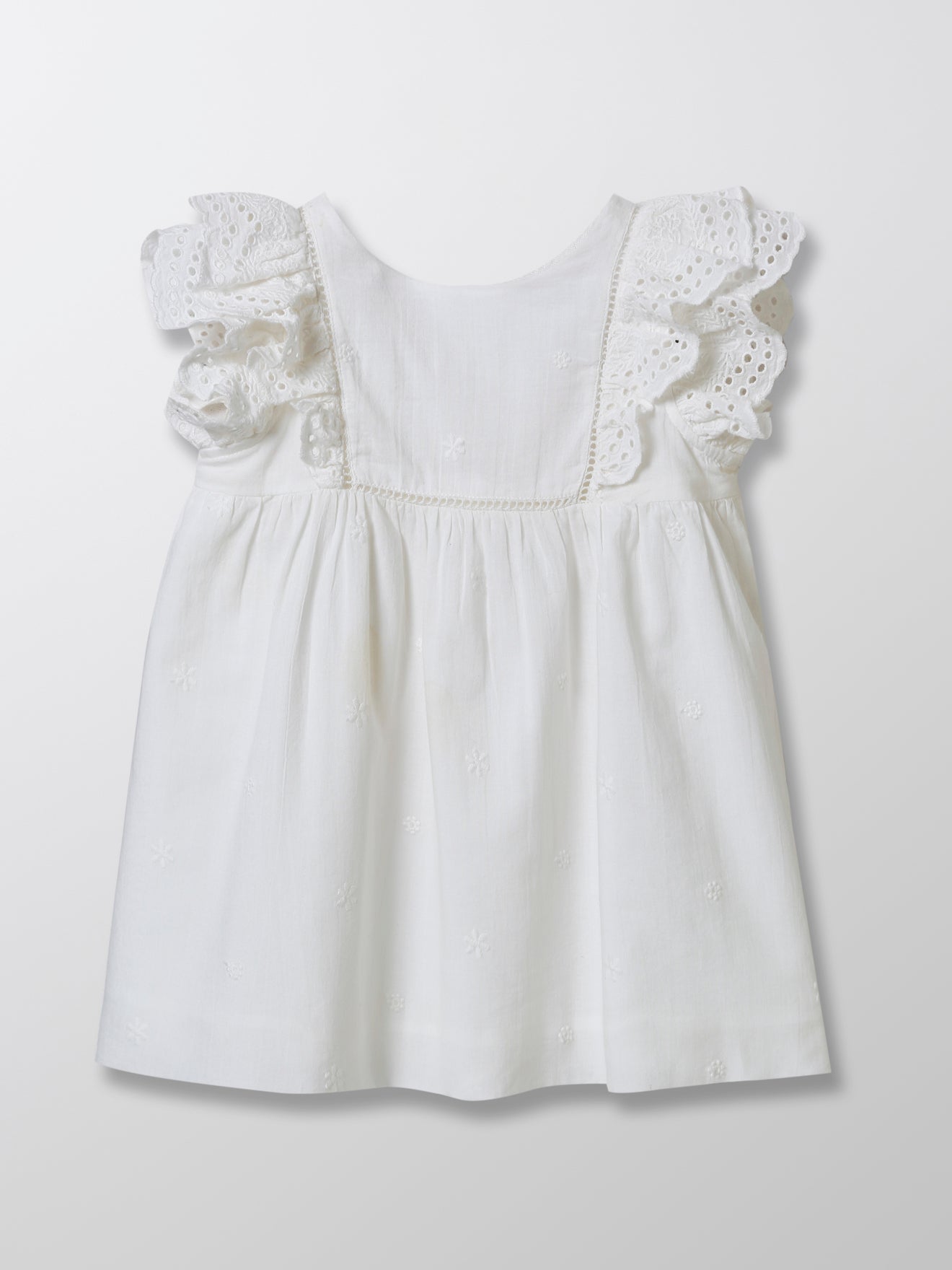 Robe brodée Bébé Romy - Collection Fêtes & Mariages