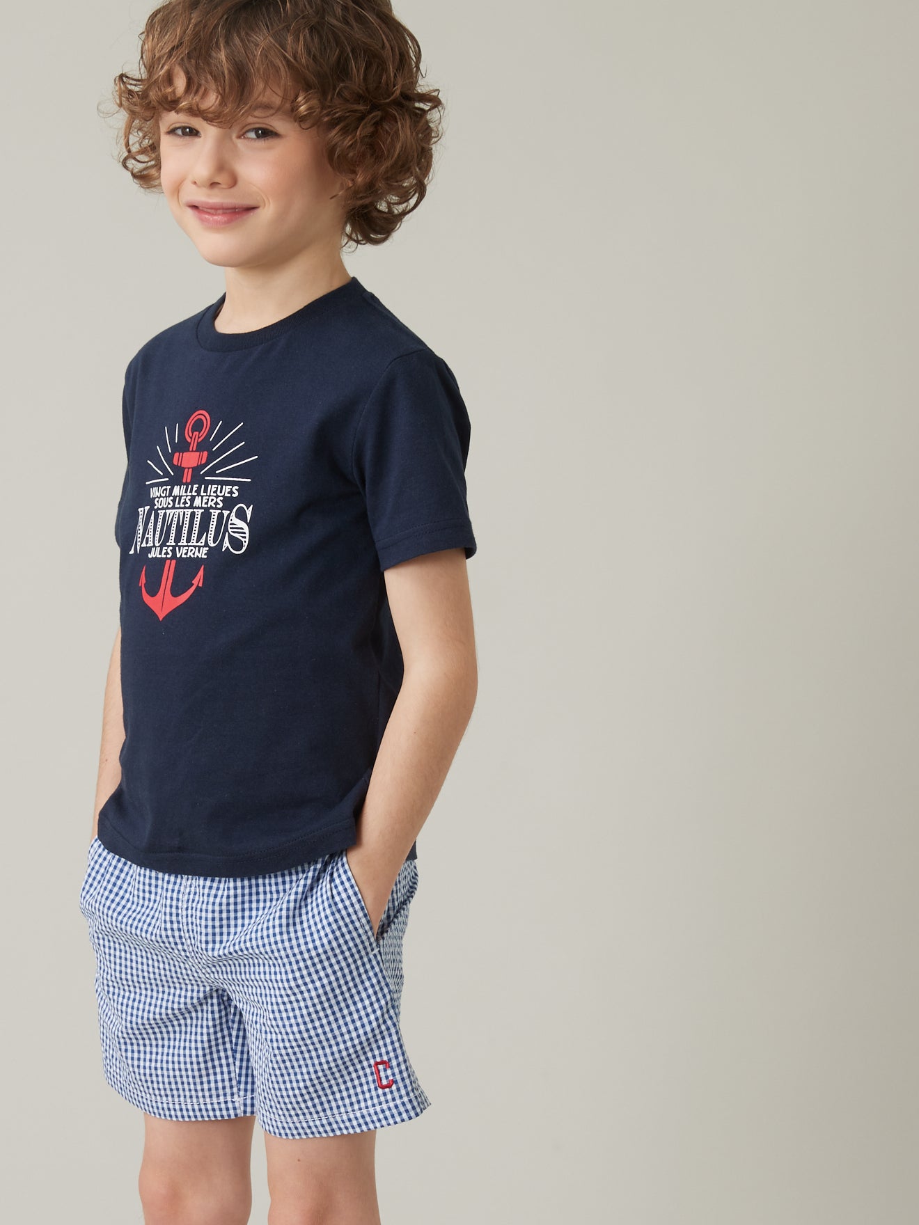 T-shirt Enfant Collection Jules Verne - Coton bio