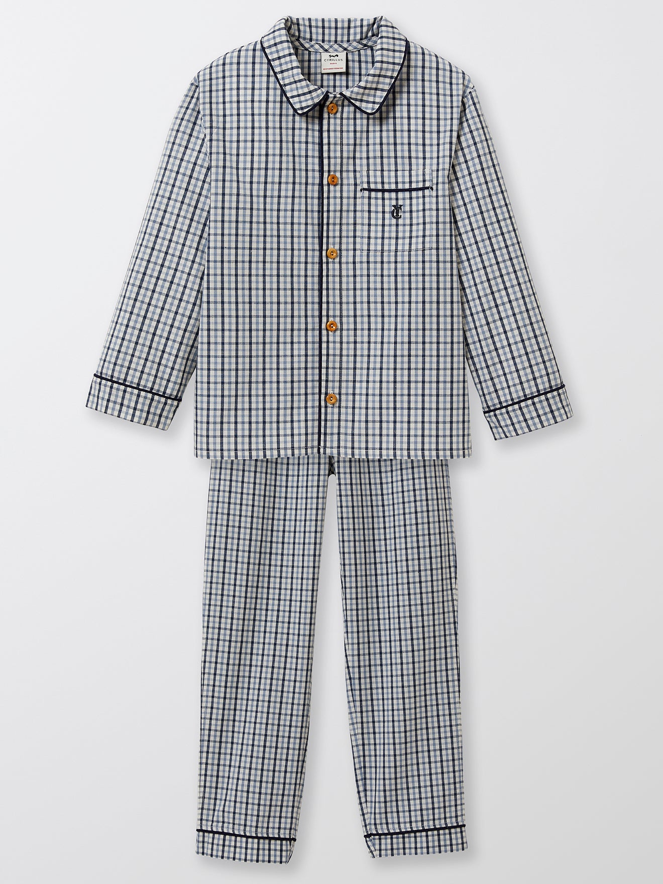 Pyjama classique Garçon à carreaux