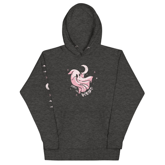 Morbid Keep It Weird Skull Hooded Sweatshirt – Wondery Shop