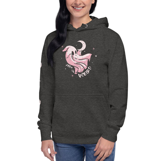 Morbid Keep It Weird Skull Hooded Sweatshirt – Wondery Shop