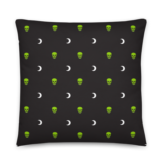 Morbid Celestial Pattern Throw Pillow – Wondery Shop