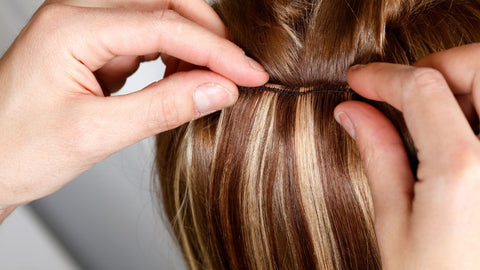 How To Hide Extensions In Very Short Hair – RiRi Hair Extensions