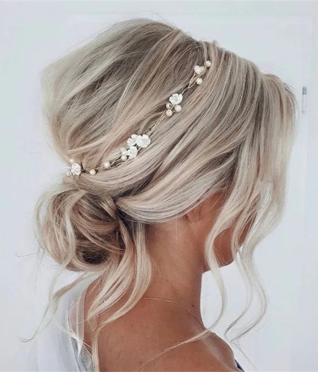 Valentina gold bridal hair vine  Rachel Sokhal Bridal Accessories