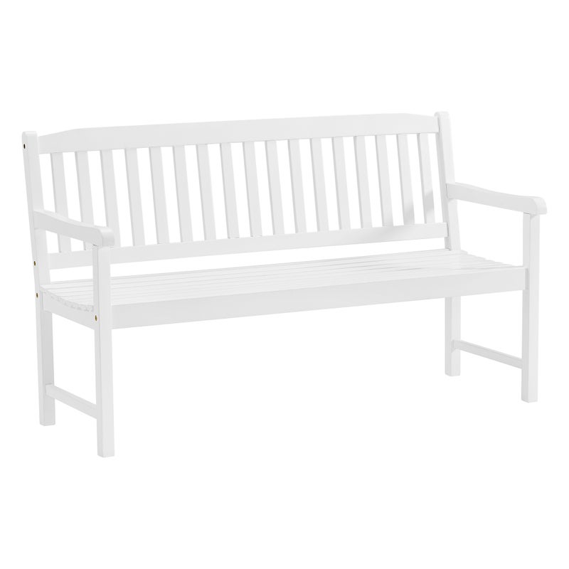 outdoor bench arms