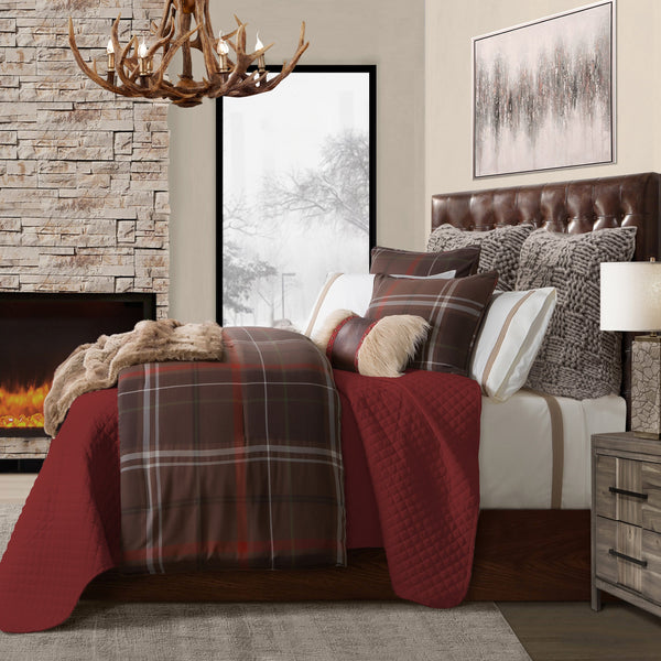 Jackson Plaid Comforter Set | Paseo Road