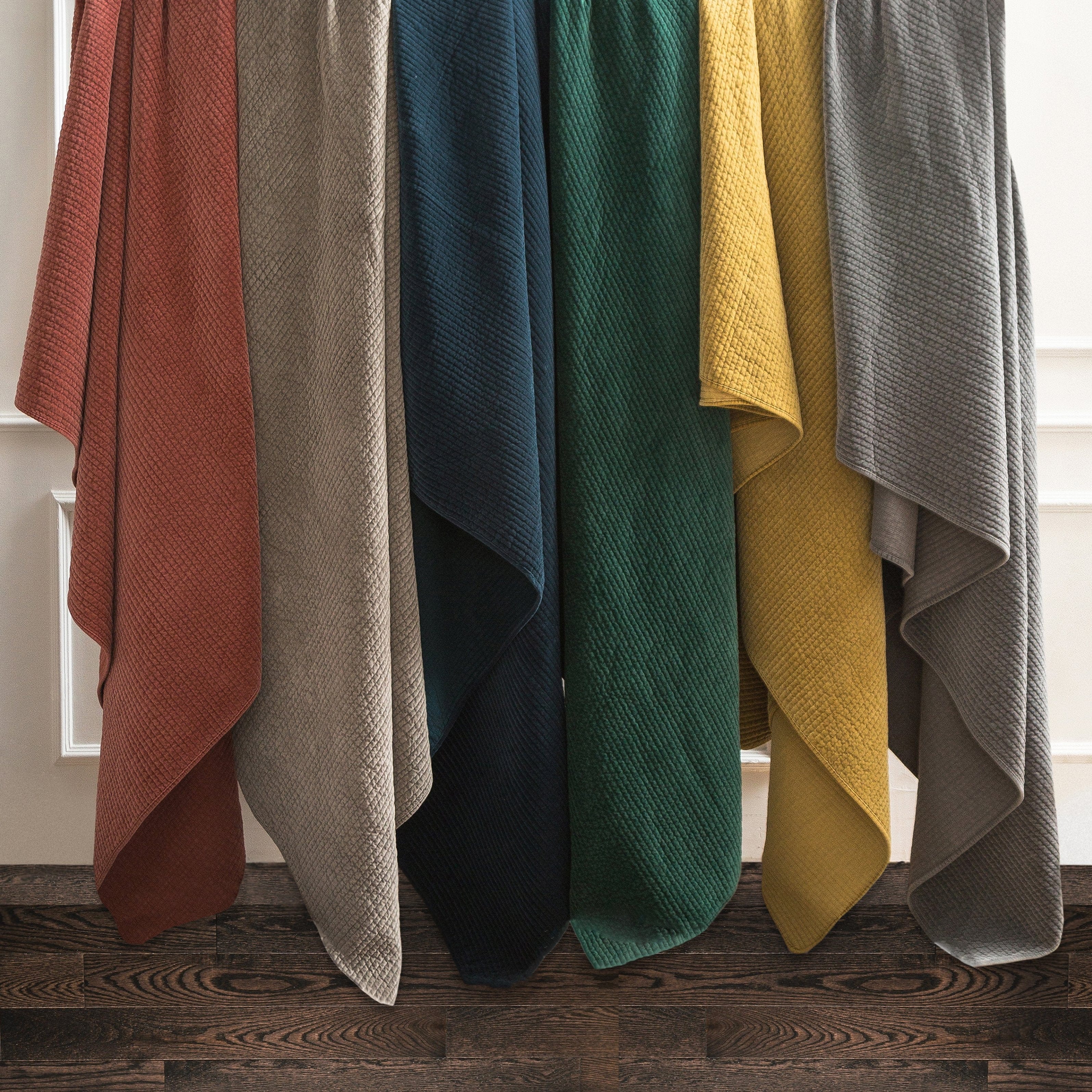 Stonewashed Cotton Velvet Quilt - Paseo Road product image