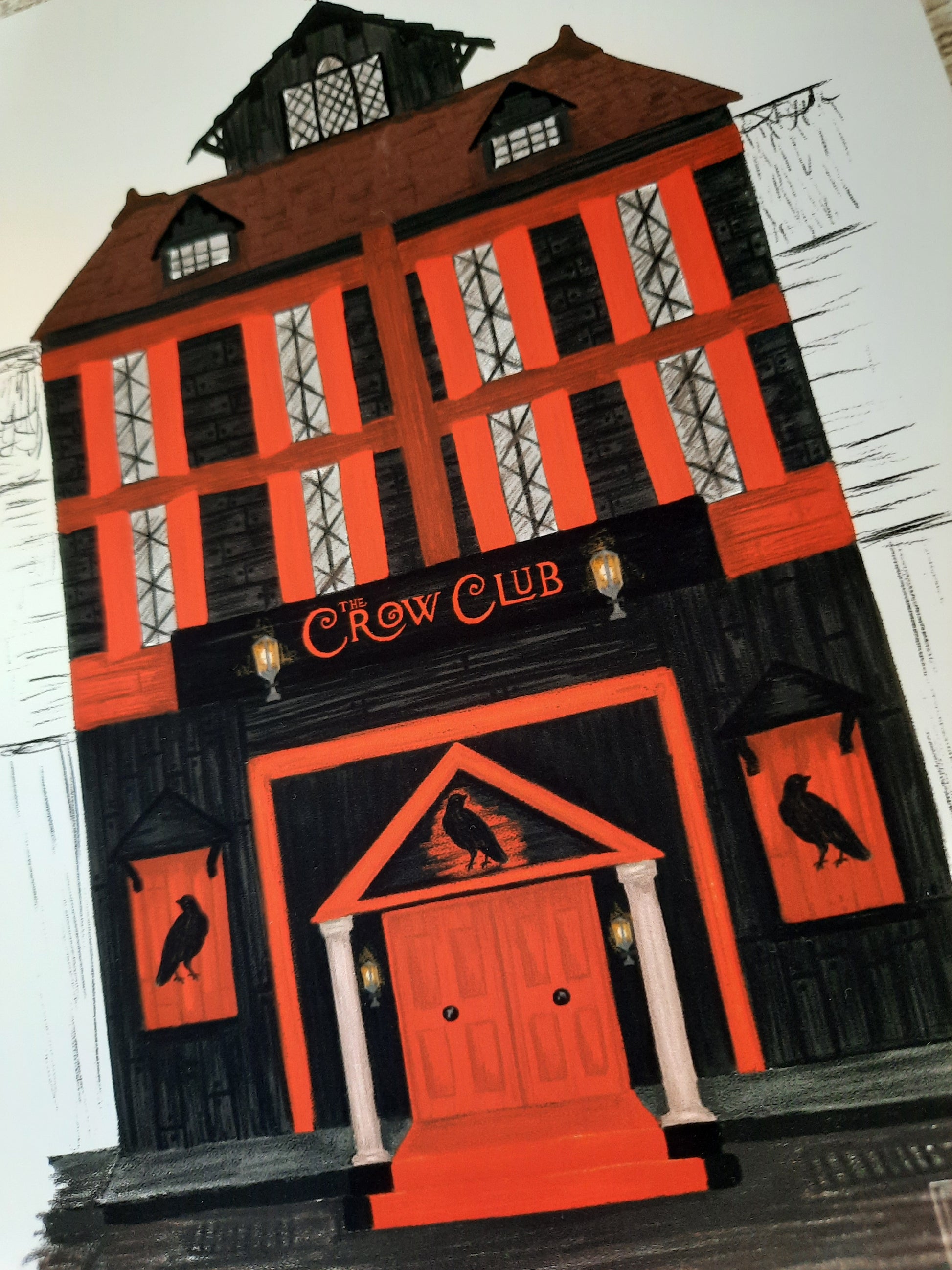 The Crow Club - Art Print - Grishaverse by Leigh Bardugo –  littlestarsandstories