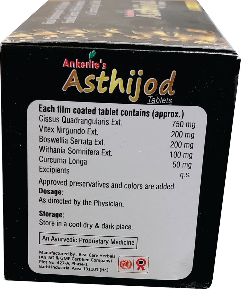 Chase2Fit ASTHIJOD 100 TABLET FOR FRACTURES, OSTEOPOROSIS, OSTEOMALACIA, OBESITY, DIABETES, PAIN , INFLAMATION, RHEUMATOID ARTHRITIES