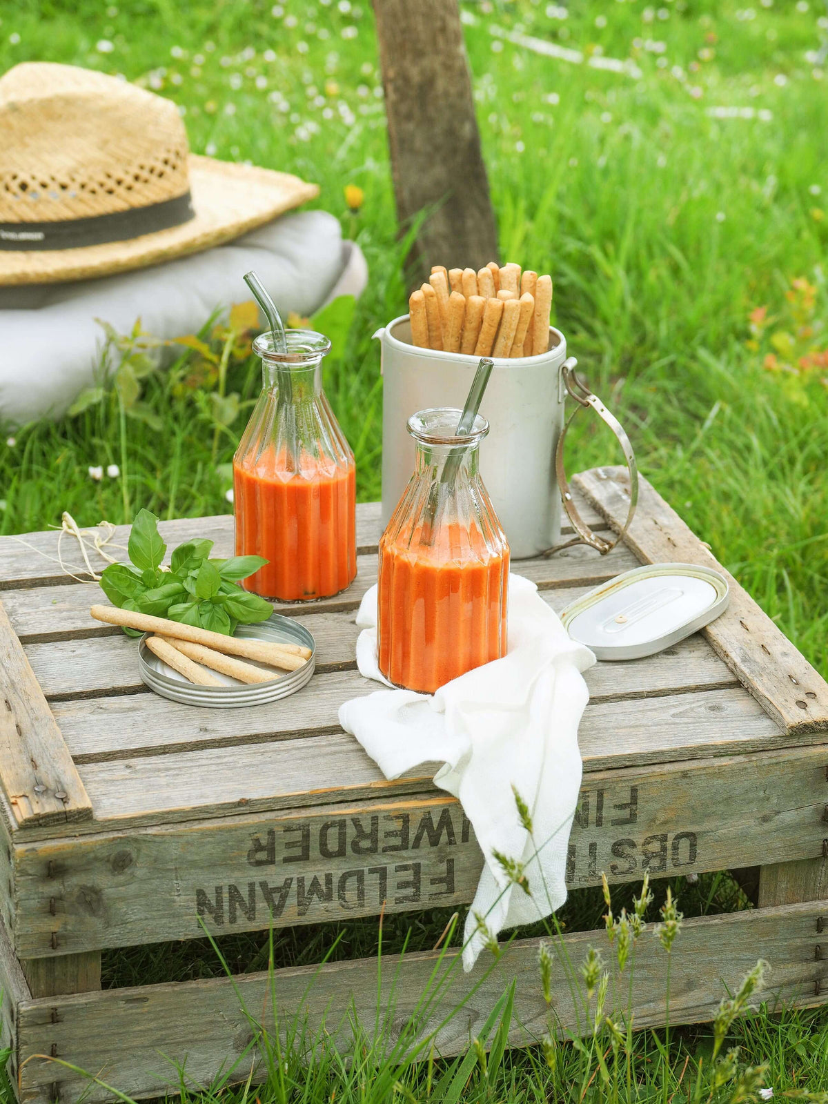 Gazpacho-Smoothie mit Wassermelone — 