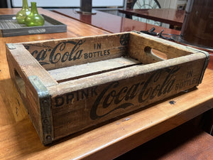 Vintage Coca Cola Wood Crate - HLF