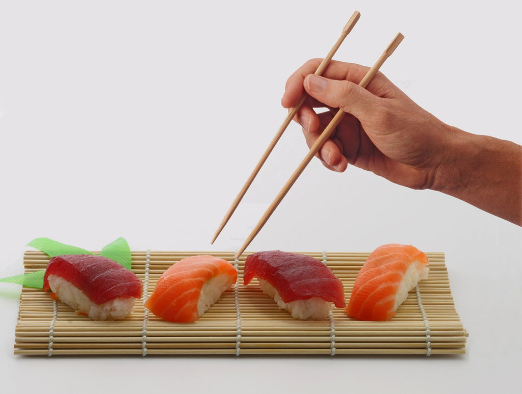 Makisu, tapete de bambú para formar rollos de sushi