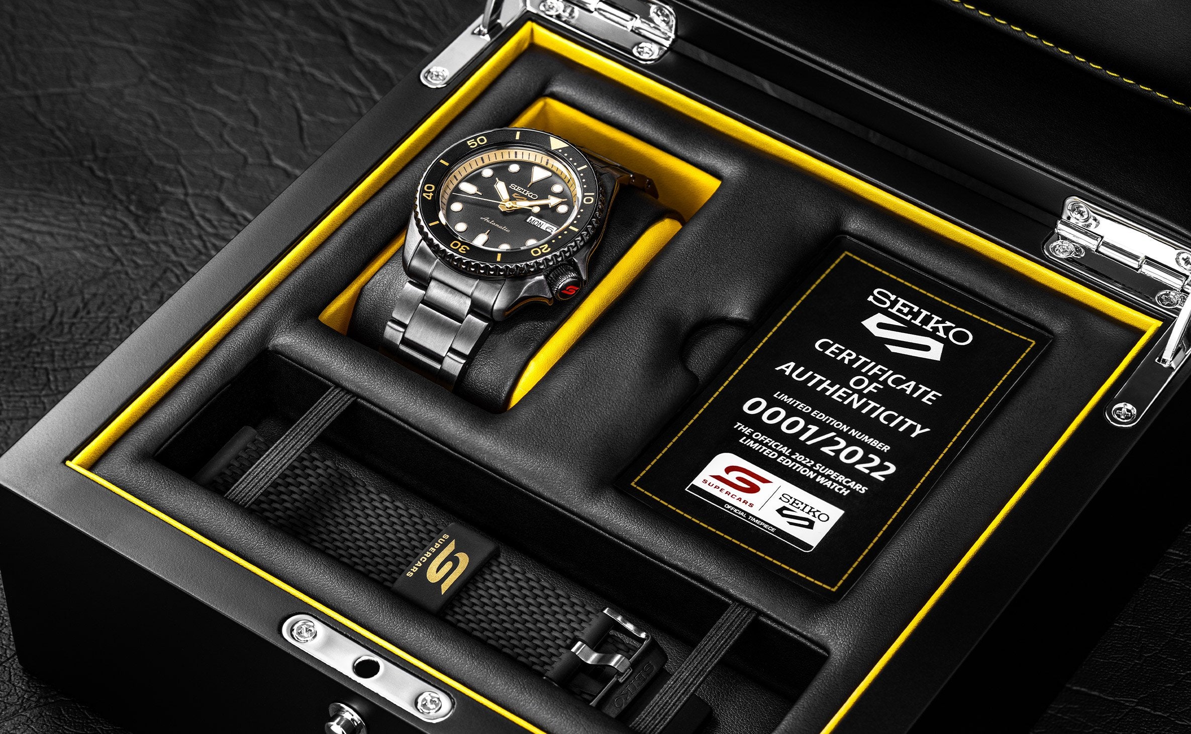 The Seiko 5 Sports Supercars 2023 Model Takes Pole Position – Watch Depot