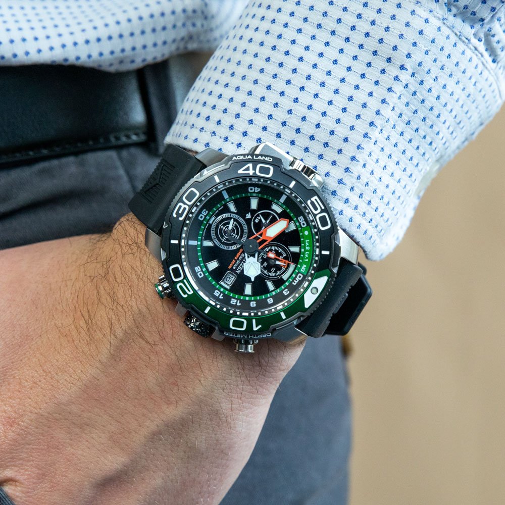 10 Best Dive Watches - Complete Guide For 2022. Citizen Promaster Marine watch on wrist. 