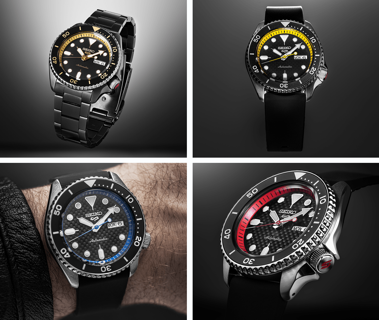 all of the Seiko 5 supercars models 2022