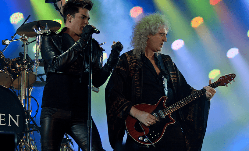 brian may seiko on stage