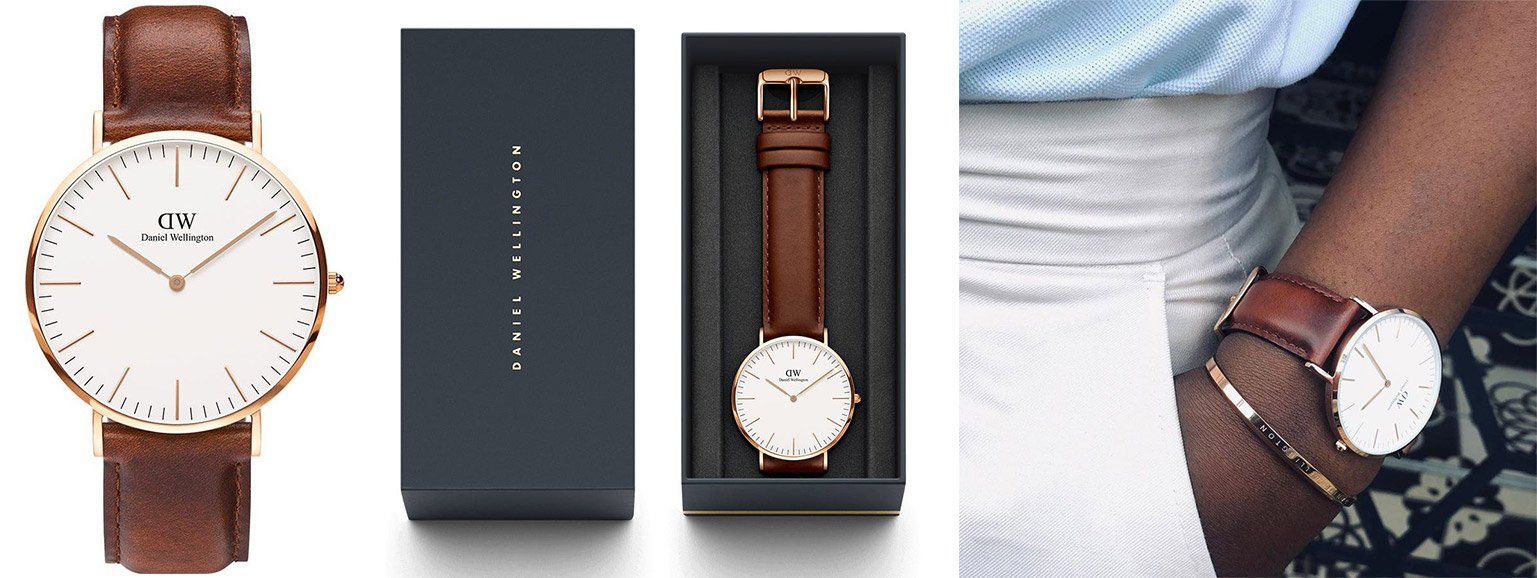 daniel wellington leather band