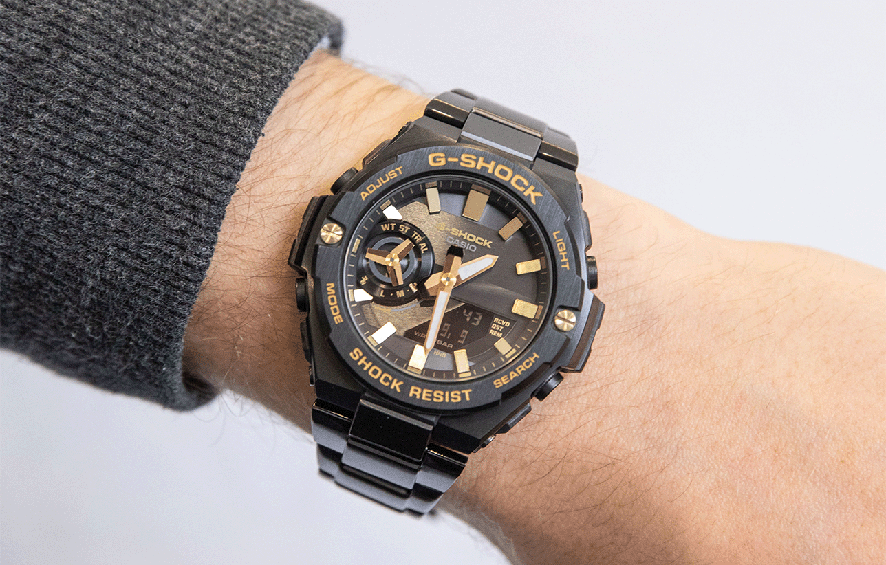 Go Metal-Clad With G-SHOCK Stay Gold Series GSTB500BD-1A9