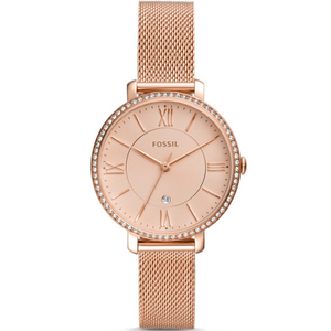 Fossil Carlie Mini ES4648 Rose Stainless Steel Womens Watch