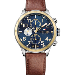 – Mens Multi-function Hilfiger Depot Owen Tommy Watch 1791967 Watch