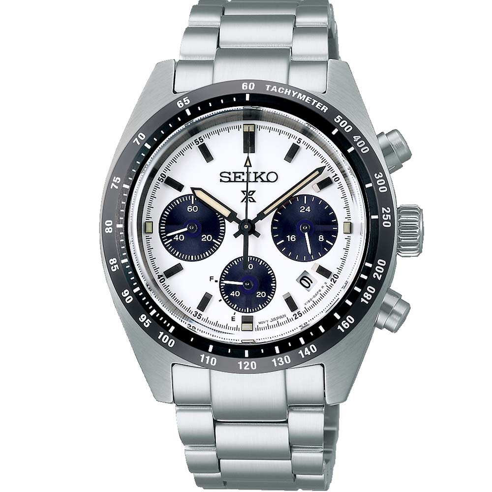 Seiko Prospex Speedtimer SSC813P Chronograph Stainless Steel Mens Watc –  Watch Depot