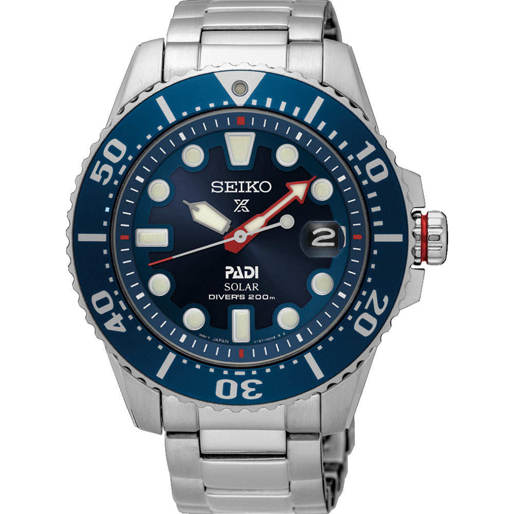 Seiko Prospex SNE435P Special Edition PADI Divers Solar Mens Watch – Watch  Depot