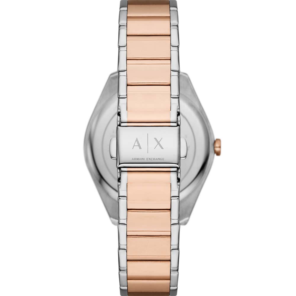 Armani Exchange AX5655 Lady Giacomo Two Tone Womens Watch – Watch Depot