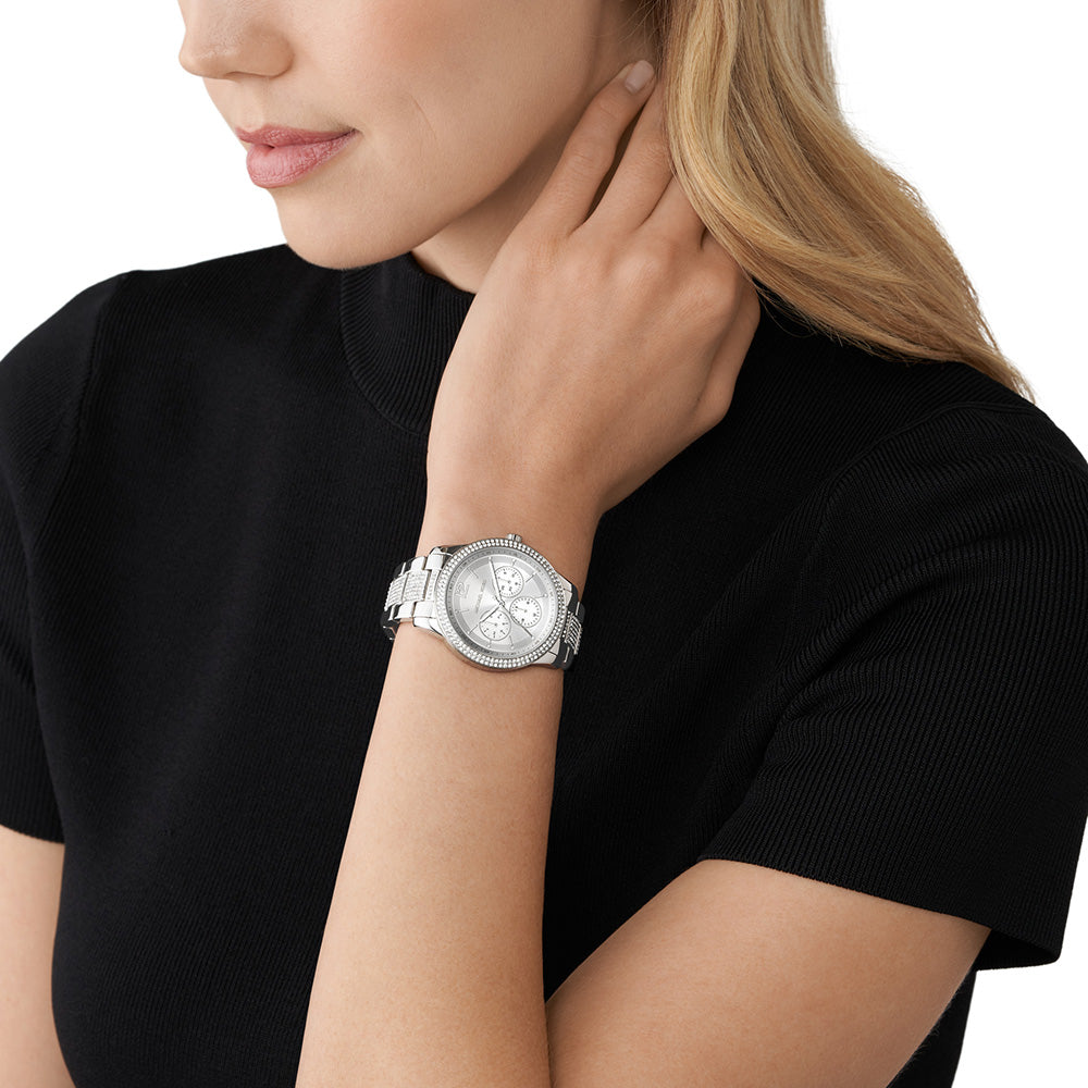 Michael Kors Parker Silver Dial Bracelet Ladies Watch