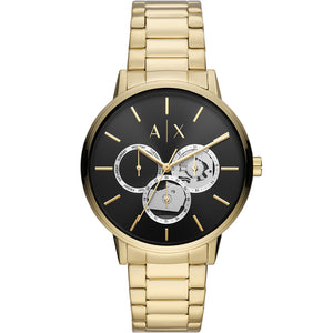 Armani Exchange AX2749 Cayde Gold Tone Mens Watch – Watch Depot