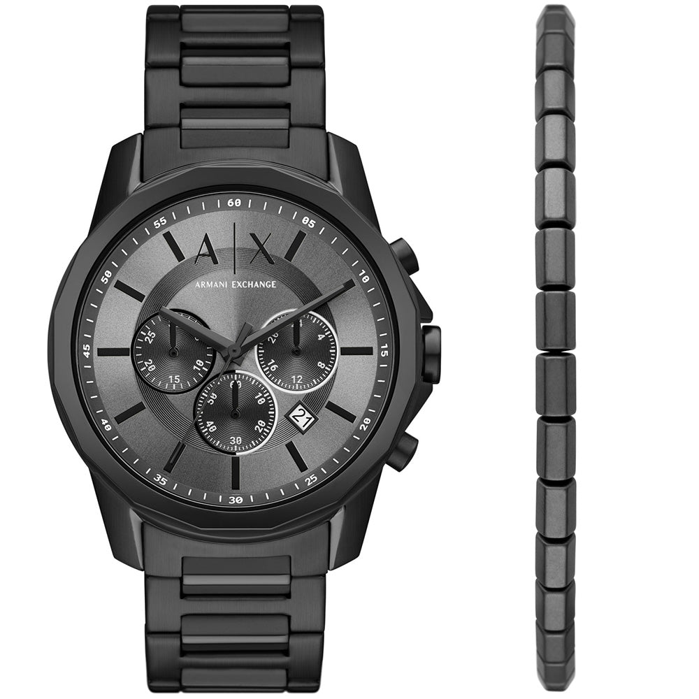 Armani Exchange AX7140SET Mens Watch with Bracelet Set – Watch Depot
