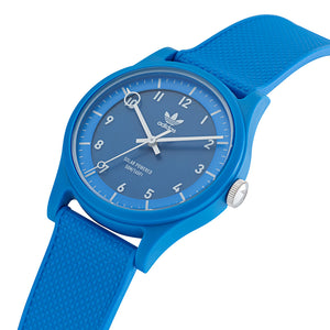Adidas AOST23049 Project Two Blue Resin Mens Watch – Watch Depot