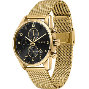 Hugo Boss 1513897 Elite Gold Mens Depot – Watch Watch Tone