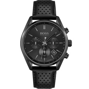 Hugo Boss 1513780 Integrity Black Stainless Steel Mens Watch – Watch Depot
