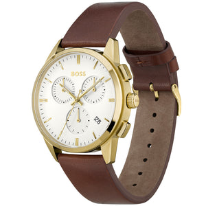 Hugo Boss 1513940 Skymaster Leather Watch – Watch Mens Depot