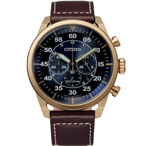 Citizen Eco Drive CA4544-53L Carson Chronograph Two Tone Mens