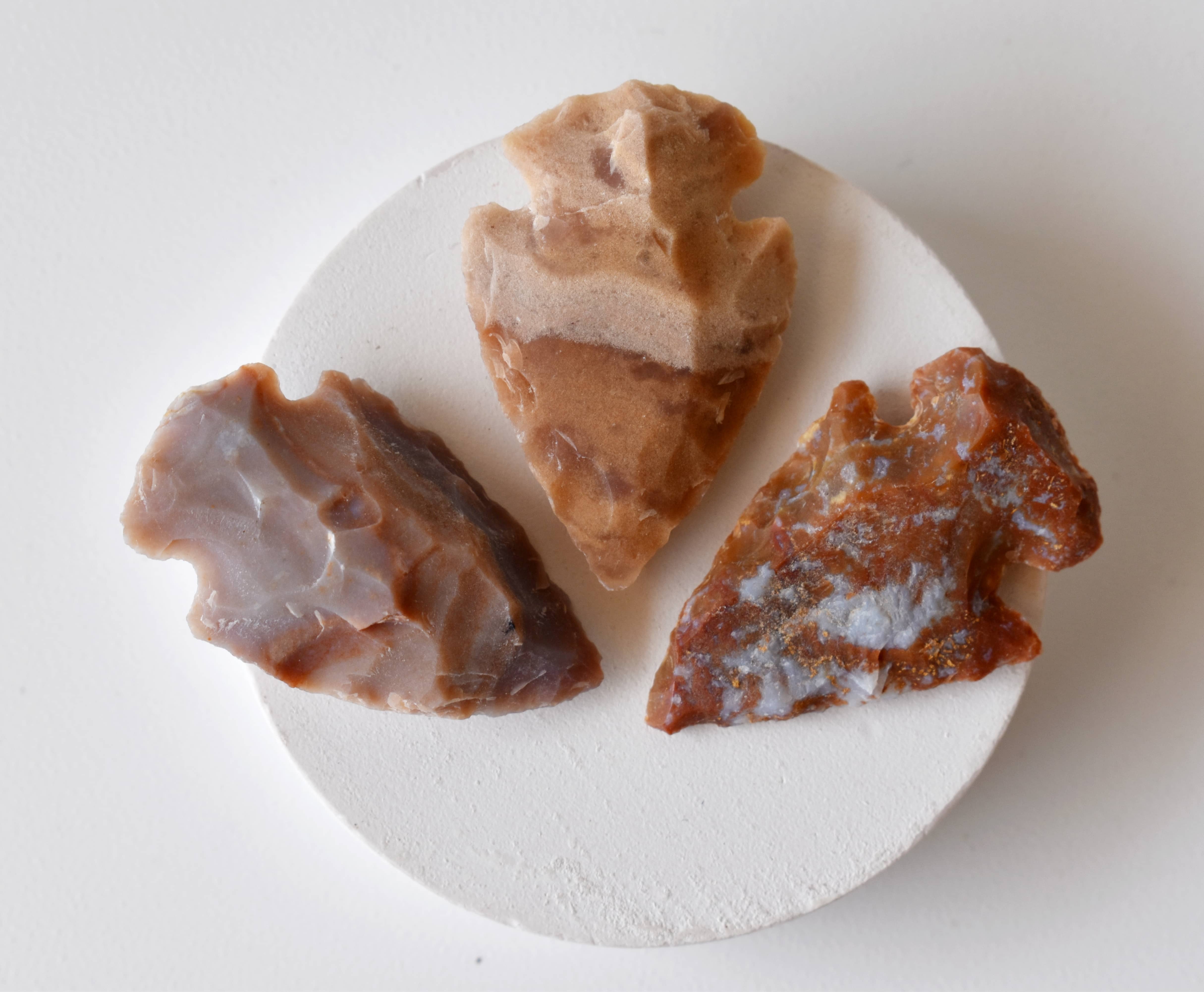 1'' Fancy Jasper Arrowhead Point