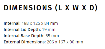 1120 Case Dimensions Example