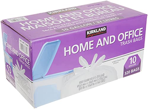 2 Box Kirkland Signature Flex-Tech 13 Gal Fresh Scent Kitchen Trash Bags,  200 Ct