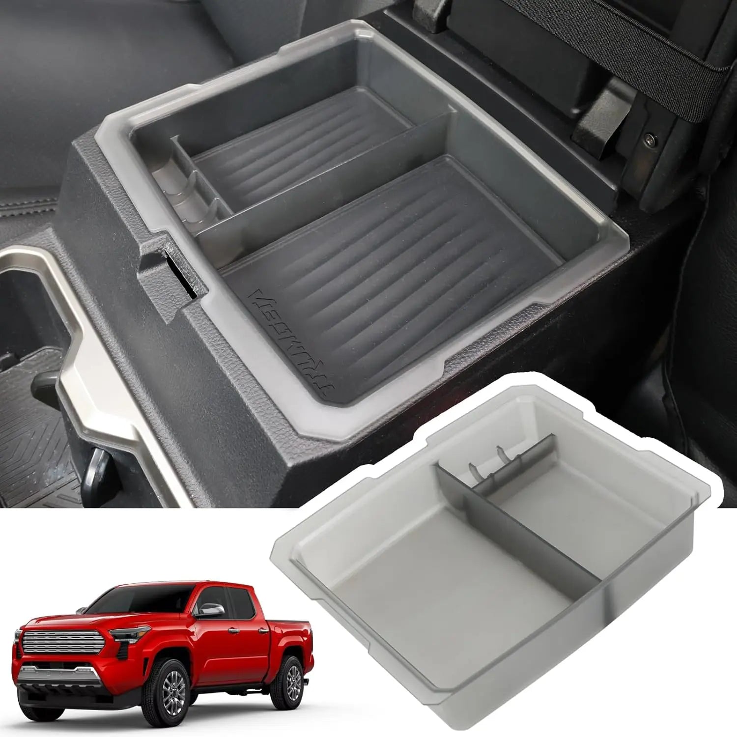 Melipron Center Console Organizer Tray for 2024 2025 Toyota Tacoma