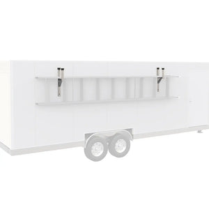 2Pcs Cargo Side Aluminum Mount Ladder Racks - MELIPRON