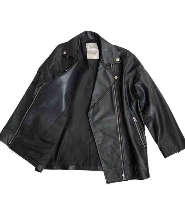 新商品 AGLINI LEATHER blouson full Glamood Suede Outlet ジャケット