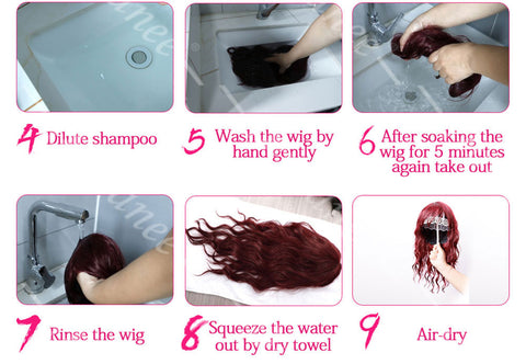 how to wash wigs