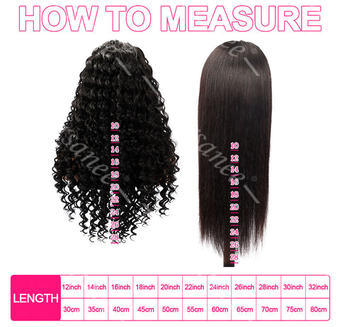 how to measure a wig